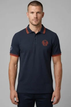 Polo Homme Patrouille De France Royal Arc Navy White
