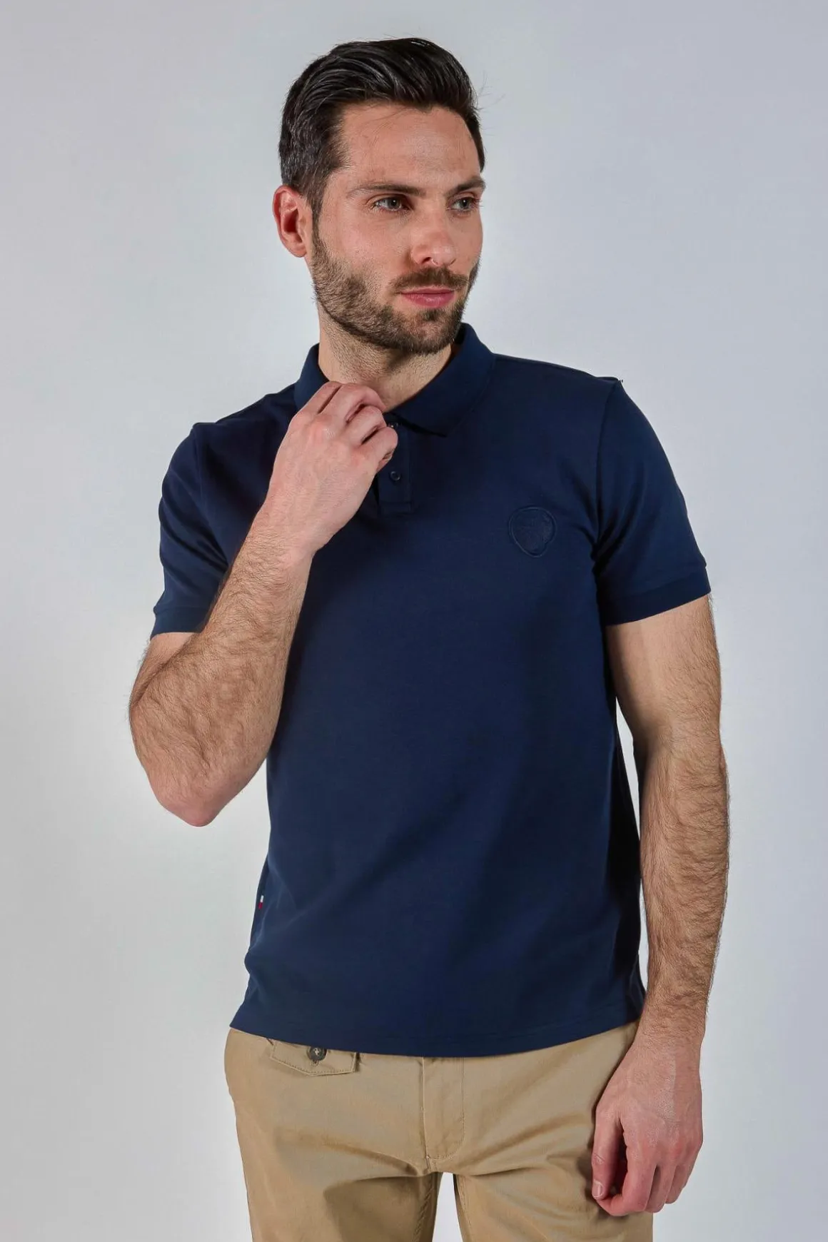 Polo Homme Patrouille De France Future Club Navy Blue