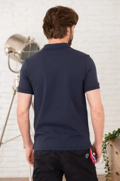 Polo Homme Patrouille De France First Club Navy Blue