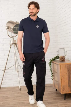 Polo Homme Patrouille De France First Club Navy Blue