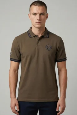 Polo Homme Patrouille De France Royal Arc Kaki Beige