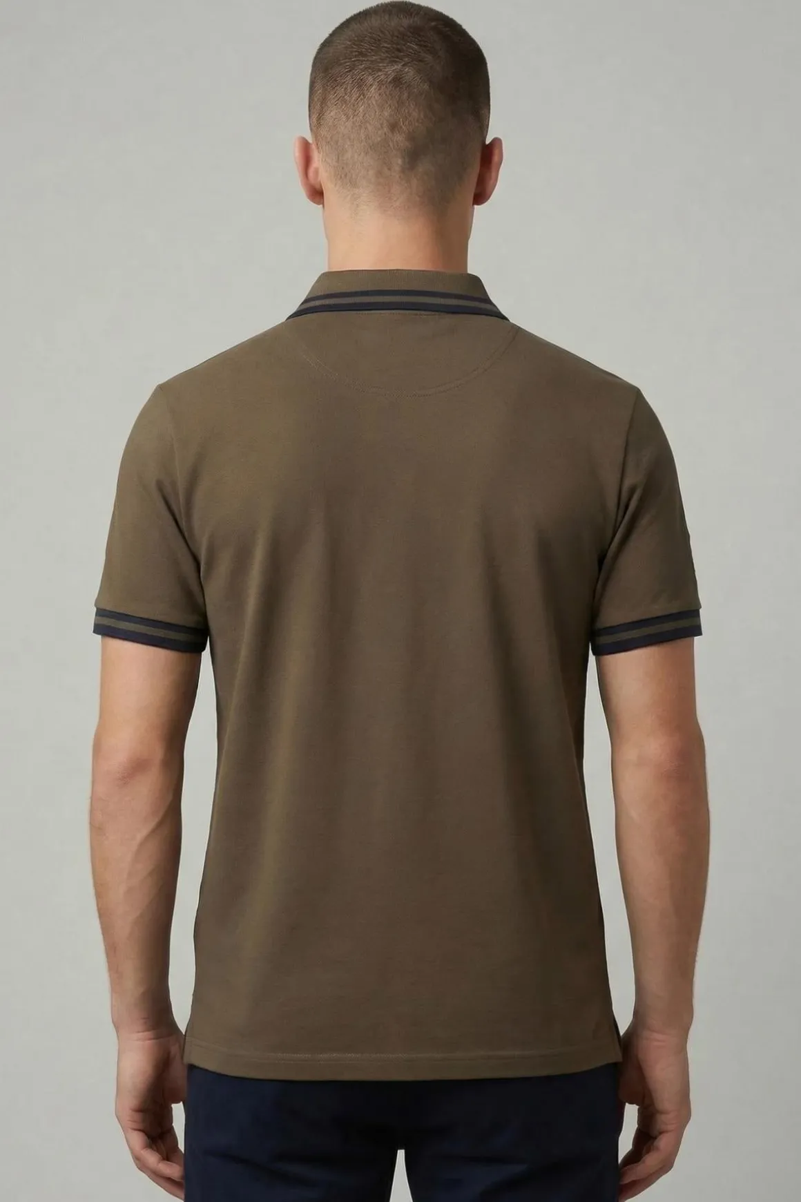 Polo Homme Patrouille De France Royal Arc Kaki Beige