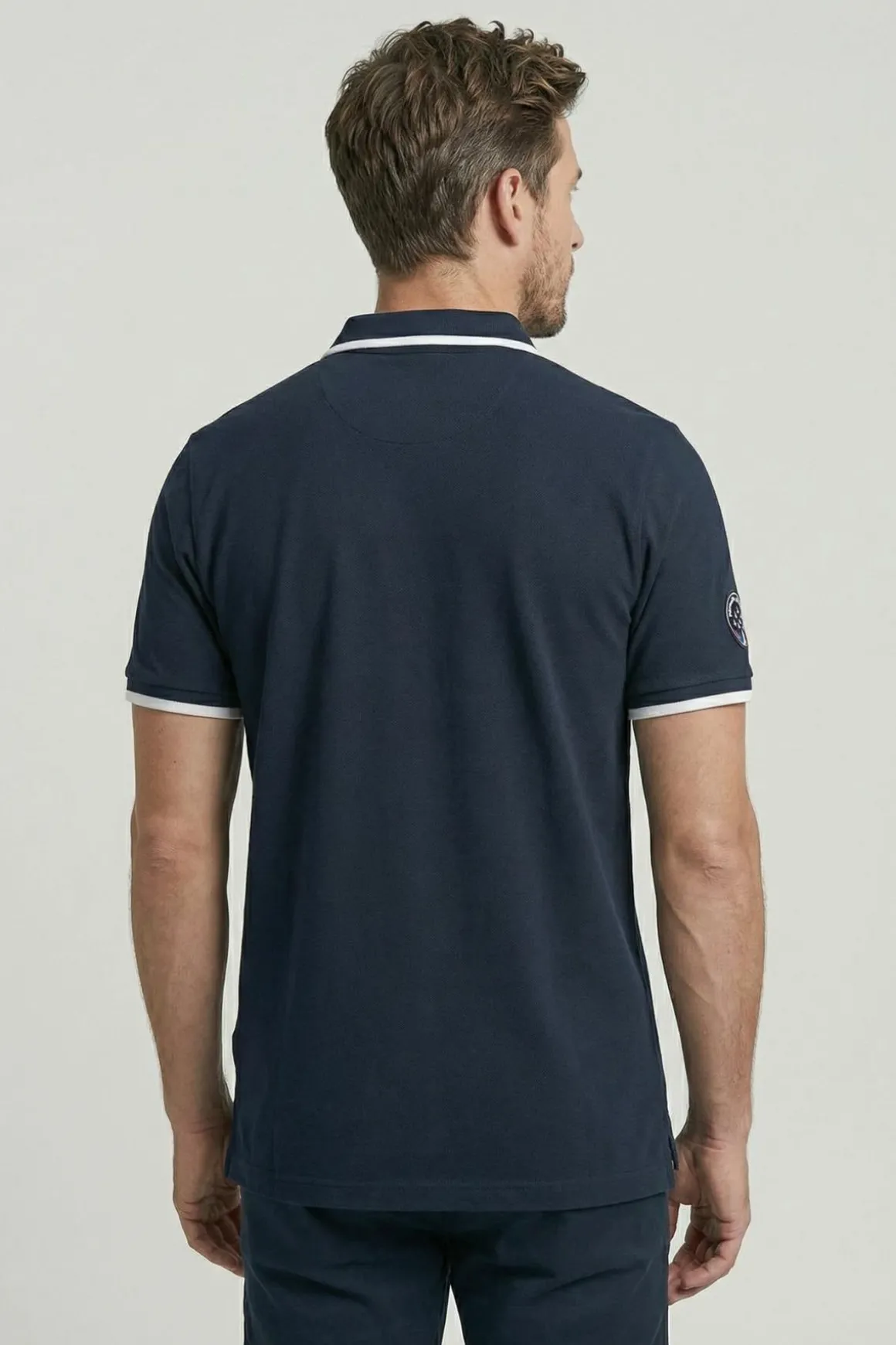 Polo Homme Patrouille De France Caporal Arc Navy Blue