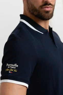 Polo Homme Patrouille De France Bandy High Navy
