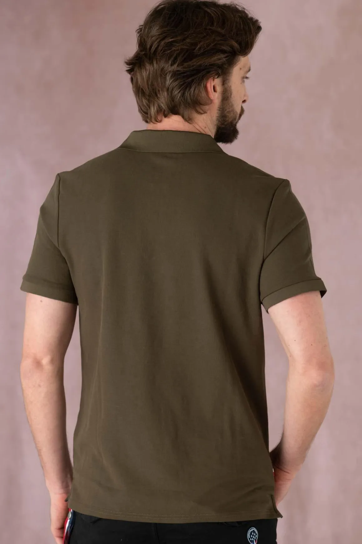 Polo Homme Patrouille De France Racing High Khaki