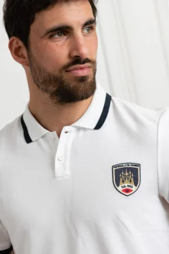 Polo Homme Redskins Bandy High White