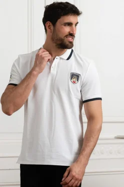 Polo Homme Redskins Bandy High White