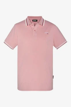 Polo Homme Schott Ps Nolan Pink