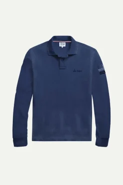 Polo Homme Steve Mcqueen Chain Polo Ls Dark Blue