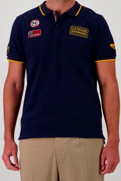 Polo Homme Steve Mcqueen Polo Smq Pom03-100 Navy