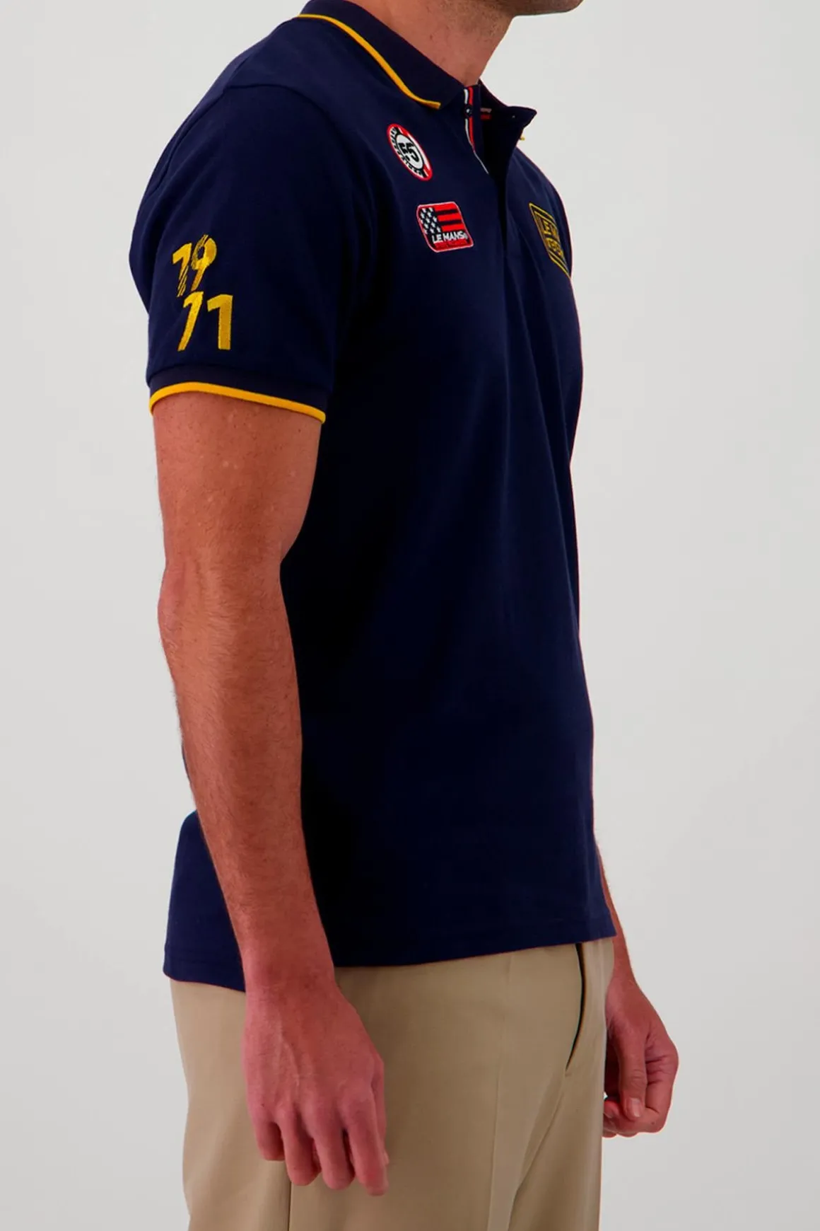 Polo Homme Steve Mcqueen Polo Smq Pom03-100 Navy