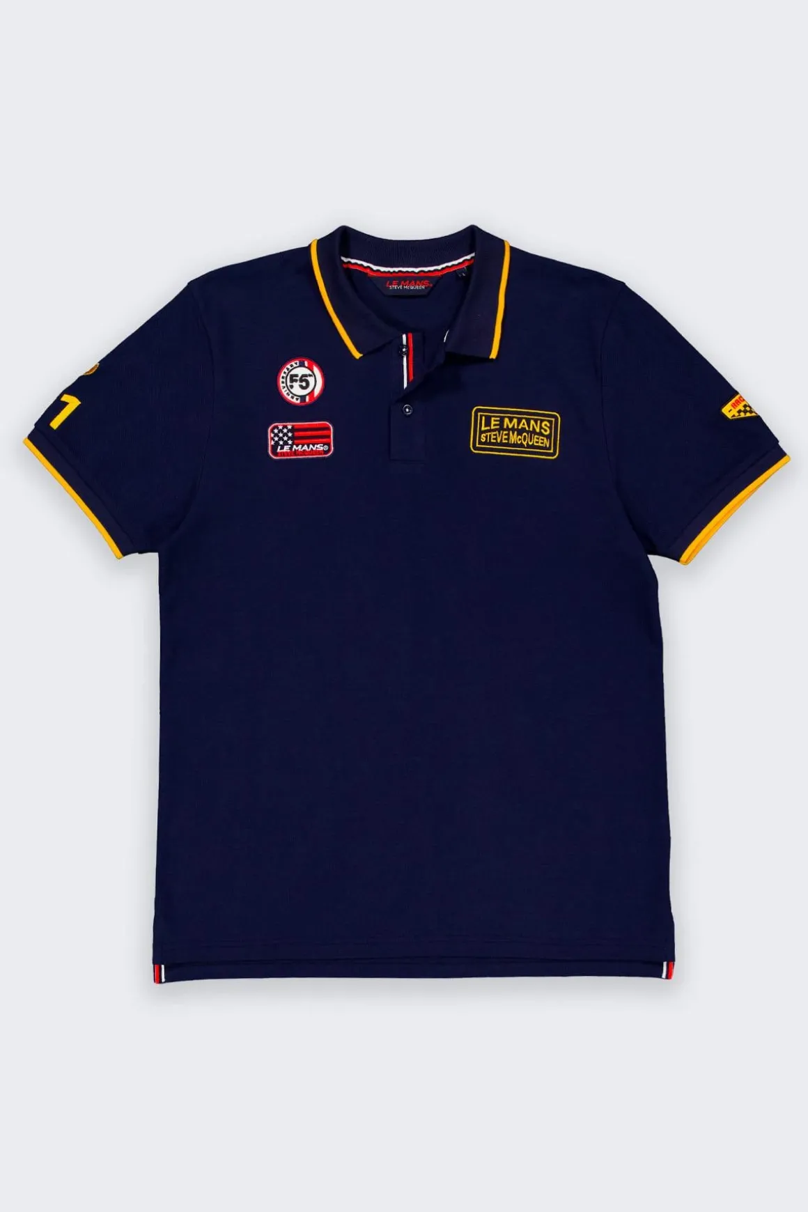 Polo Homme Steve Mcqueen Polo Smq Pom03-100 Navy