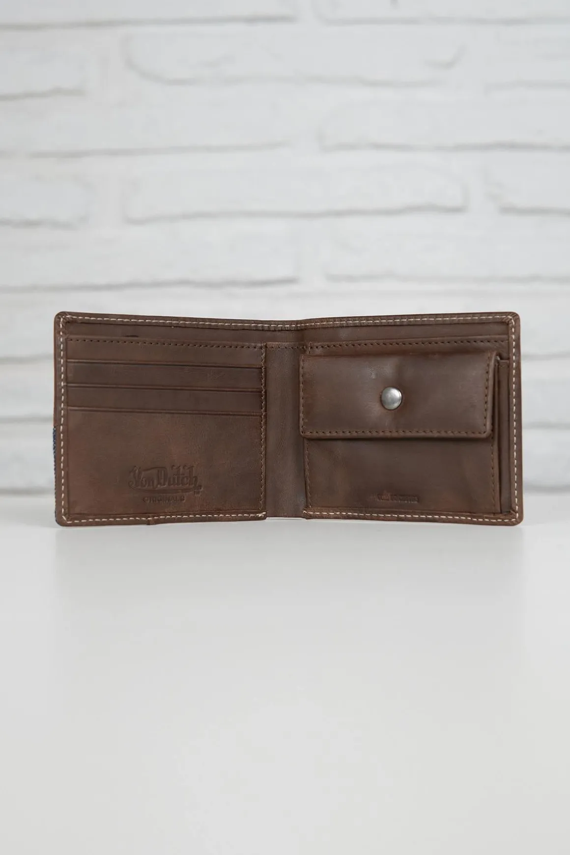 Portefeuille Homme Von Dutch Vd Kids Marron