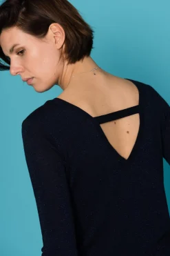 Pull/Sweatshirt Femme Grace Et Mila Safran Marine