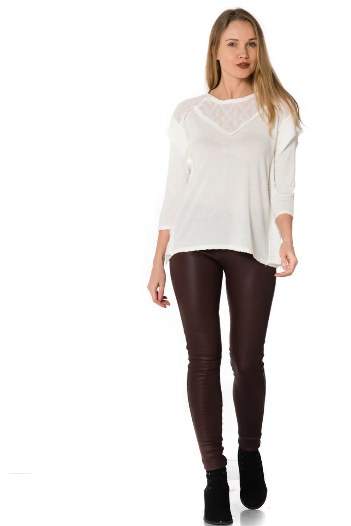 Pull/Sweatshirt Femme Kaporal Bulky Off White