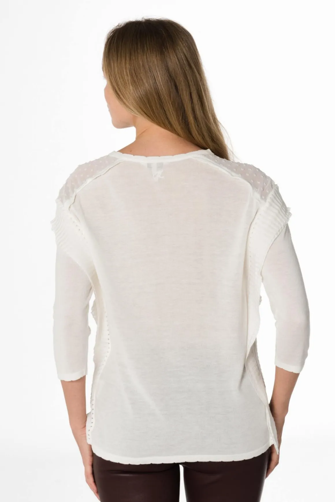 Pull/Sweatshirt Femme Kaporal Bulky Off White