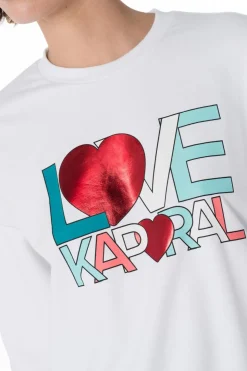 Pull/Sweatshirt Femme Kaporal Brant White