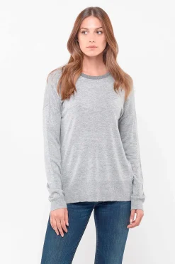 Pull/Sweatshirt Femme Le Temps Des Cerises Ebony Grey