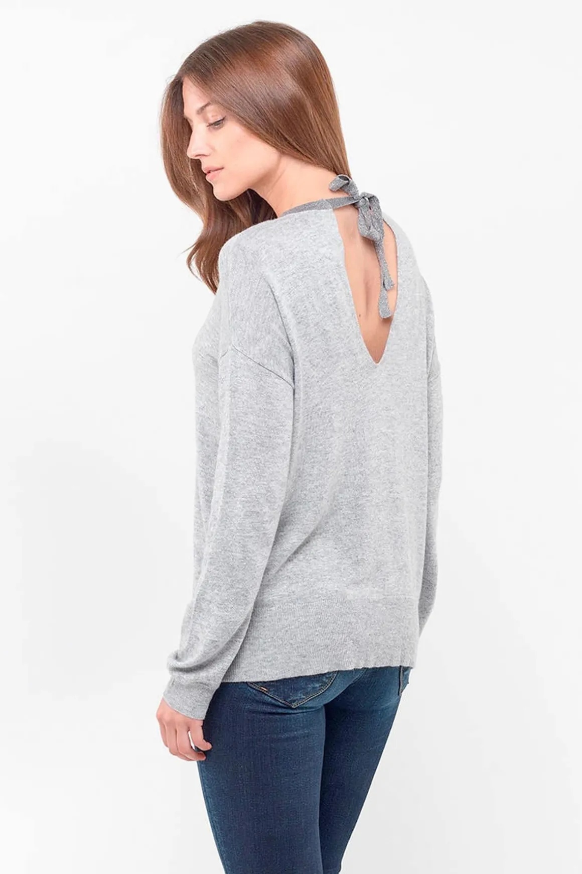 Pull/Sweatshirt Femme Le Temps Des Cerises Ebony Grey