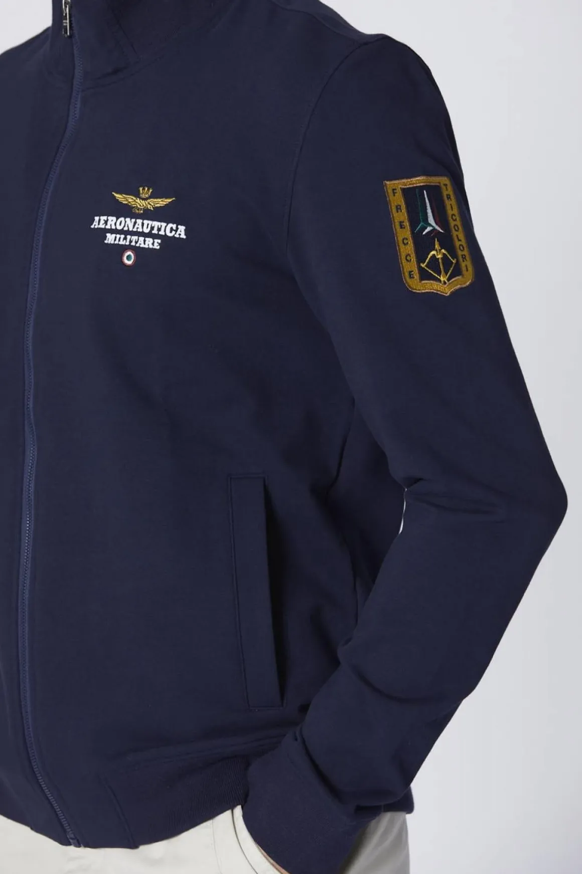 Pull/Sweatshirt Homme Aeronautica Militare Fe1871F439 08380 Dark Blu