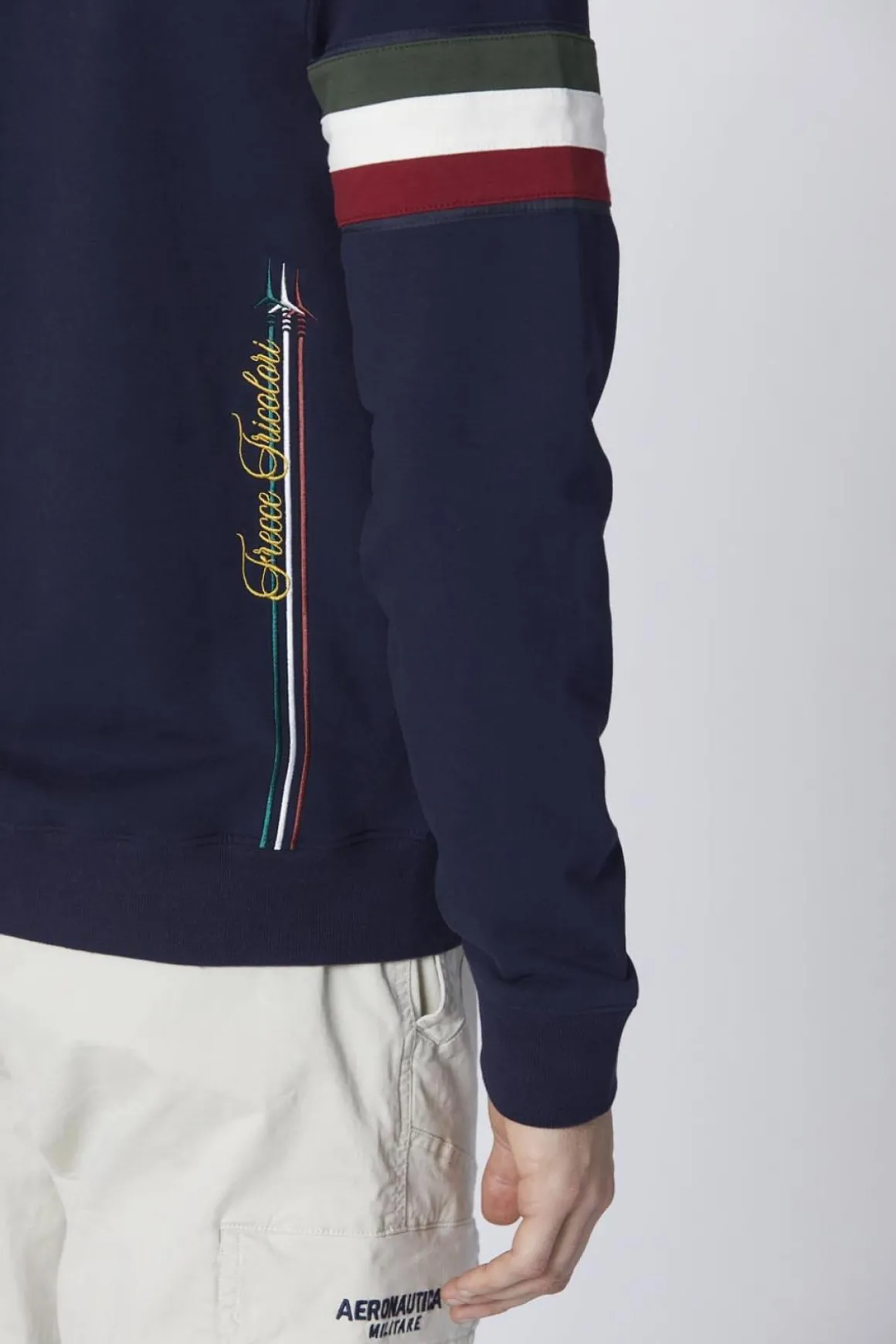 Pull/Sweatshirt Homme Aeronautica Militare Fe1871F439 08380 Dark Blu