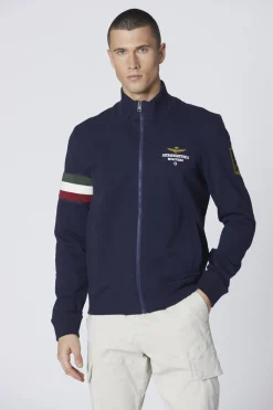 Pull/Sweatshirt Homme Aeronautica Militare Fe1871F439 08380 Dark Blu