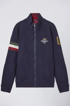 Pull/Sweatshirt Homme Aeronautica Militare Fe1871F439 08380 Dark Blu