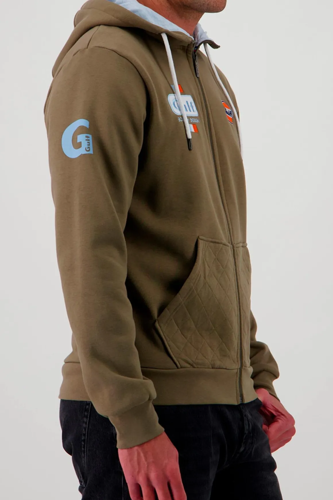 Pull/Sweatshirt Homme Gulf Sweatshirt Gulf Ssm03-324 Olive