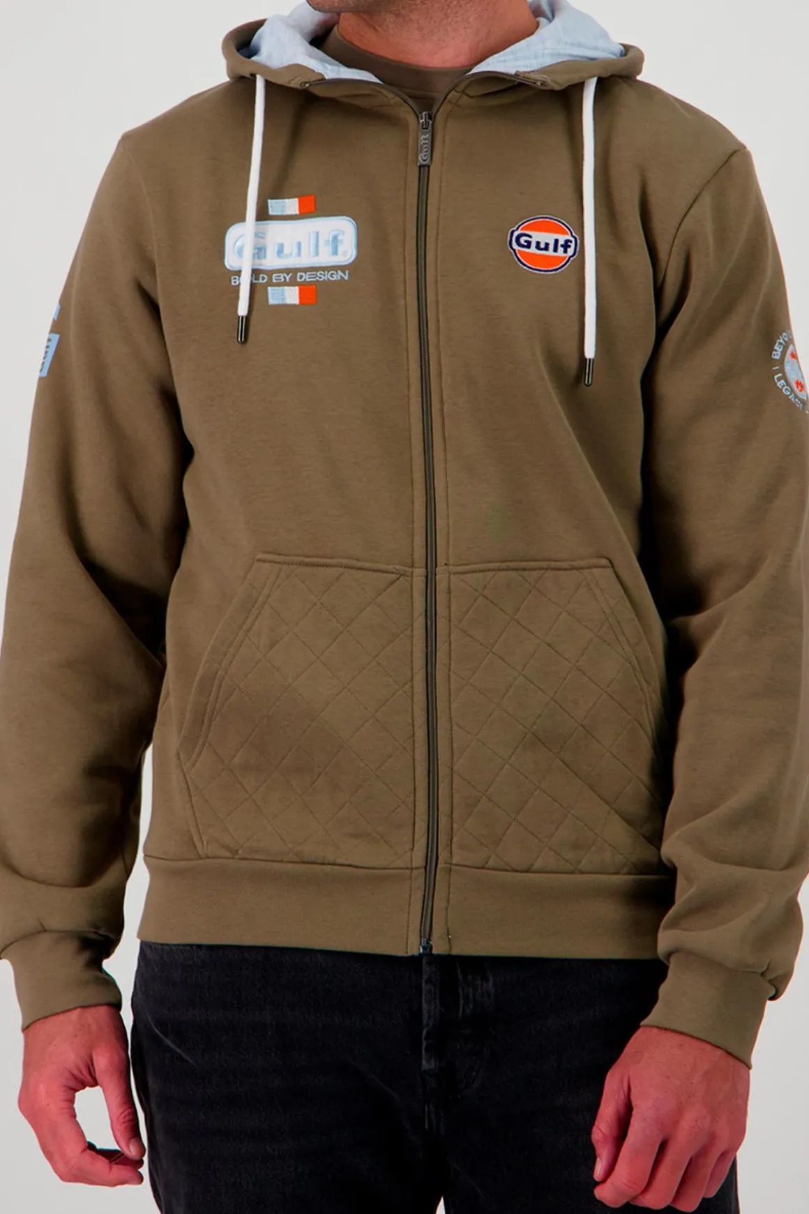 Pull/Sweatshirt Homme Gulf Sweatshirt Gulf Ssm03-324 Olive