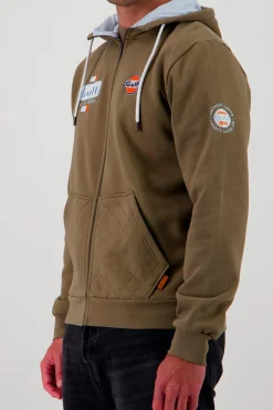 Pull/Sweatshirt Homme Gulf Sweatshirt Gulf Ssm03-324 Olive