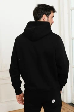 Pull/Sweatshirt Homme Helvetica Mountain Pioneers Viscompte Black