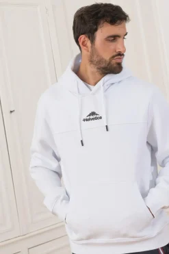 Pull/Sweatshirt Homme Helvetica Mountain Pioneers Ross White