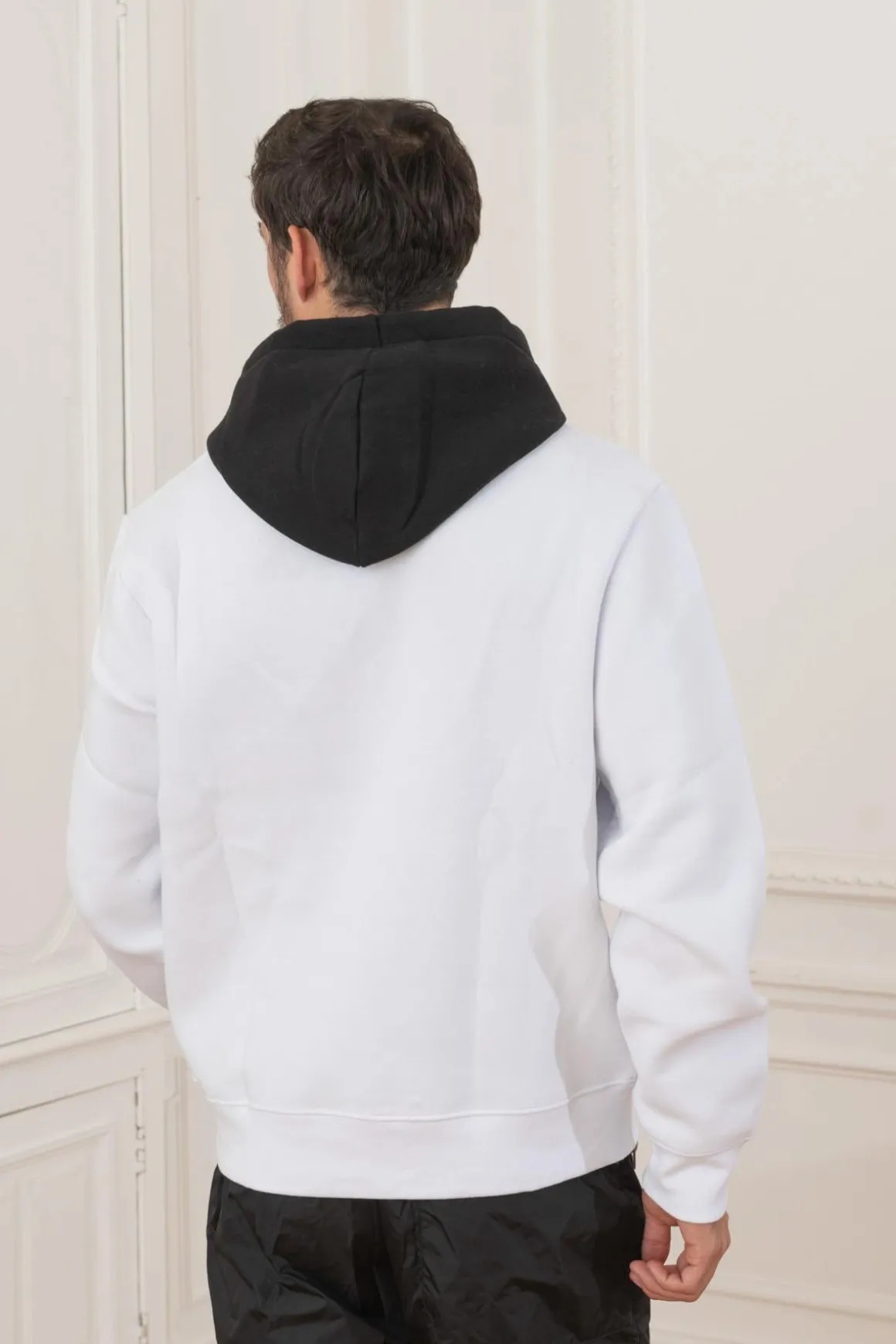 Pull/Sweatshirt Homme Helvetica Mountain Pioneers Wingo White
