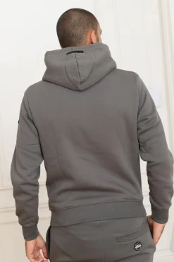 Pull/Sweatshirt Homme Helvetica Mountain Pioneers Laun Dark Grey