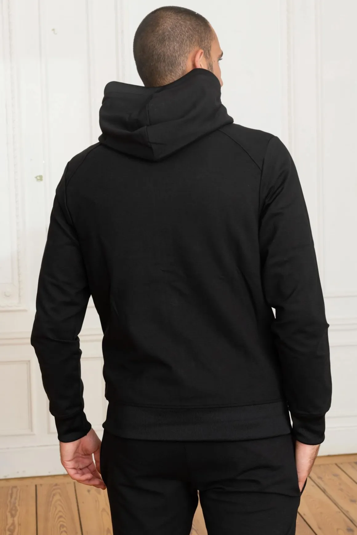 Pull/Sweatshirt Homme Helvetica Mountain Pioneers Worthon Black