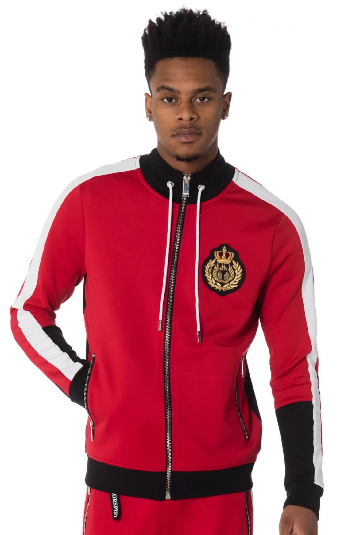 Pull/Sweatshirt Homme Horspist Mars M304 Red