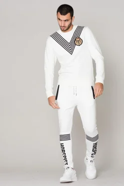 Pull/Sweatshirt Homme Horspist Diego White