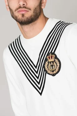 Pull/Sweatshirt Homme Horspist Diego White