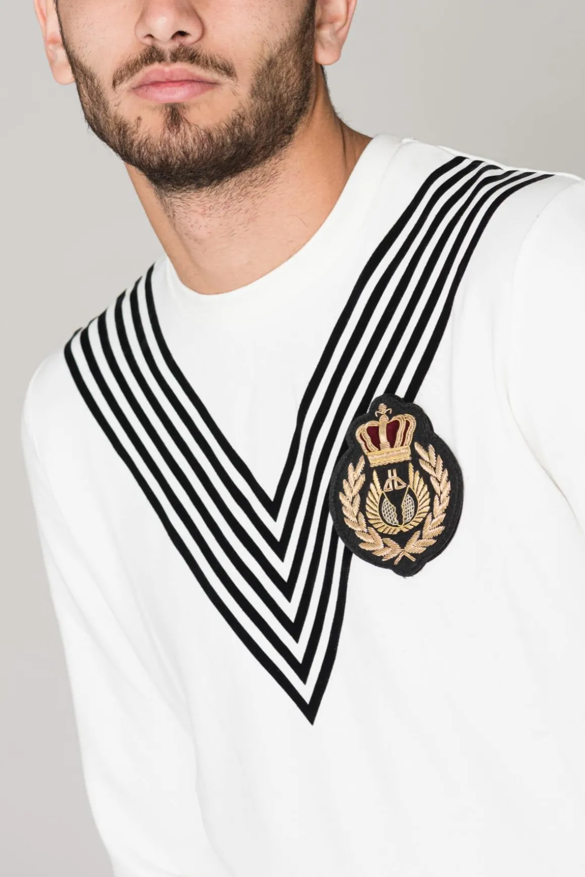 Pull/Sweatshirt Homme Horspist Diego White