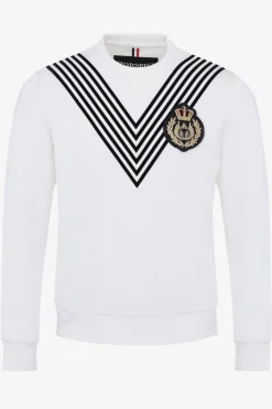 Pull/Sweatshirt Homme Horspist Diego White