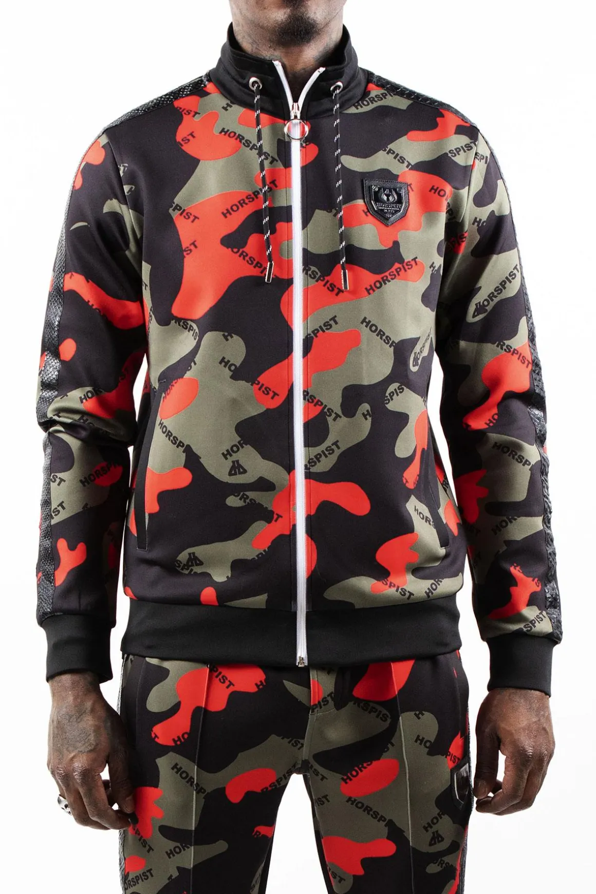Pull/Sweatshirt Homme Horspist Lanca Camou Khaki