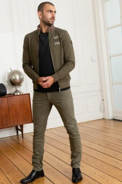 Pull/Sweatshirt Homme Patrouille De France Active French Khaki