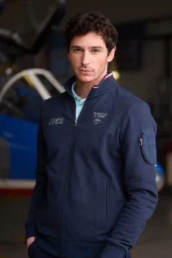Pull/Sweatshirt Homme Patrouille De France Cockpit Supreme Navy Blue