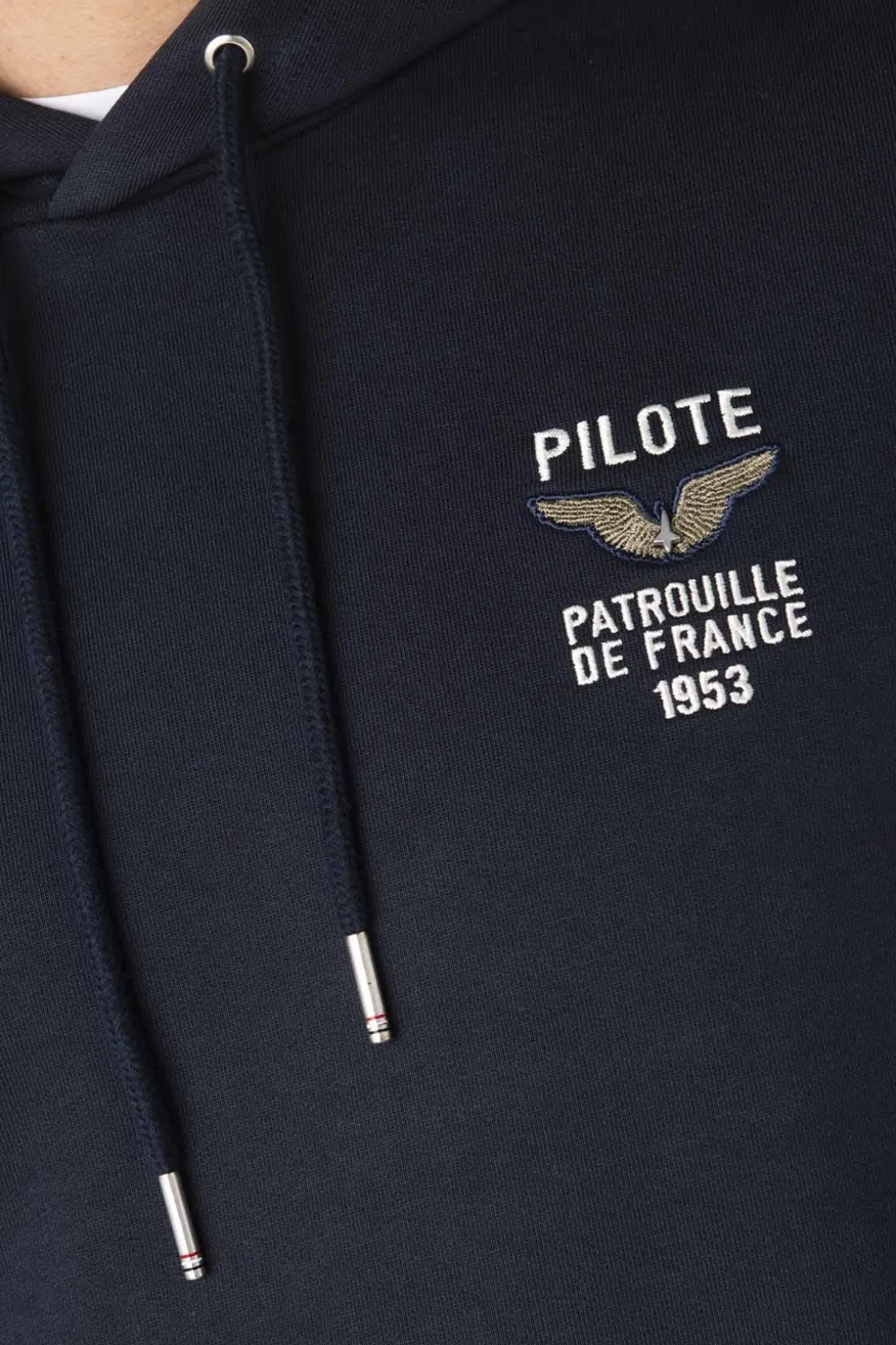 Pull/Sweatshirt Homme Patrouille De France Fact French Navy Blue