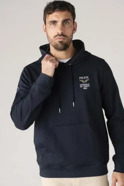 Pull/Sweatshirt Homme Patrouille De France Fact French Navy Blue