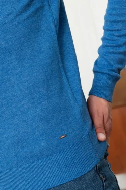 Pull/Sweatshirt Homme Petrol Industries Kwr201 5151 Estate Blue