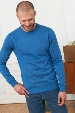 Pull/Sweatshirt Homme Petrol Industries Kwr201 5151 Estate Blue