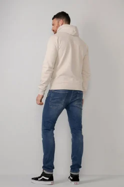 Pull/Sweatshirt Homme Petrol Industries Swh300 0009 Antique White Melee