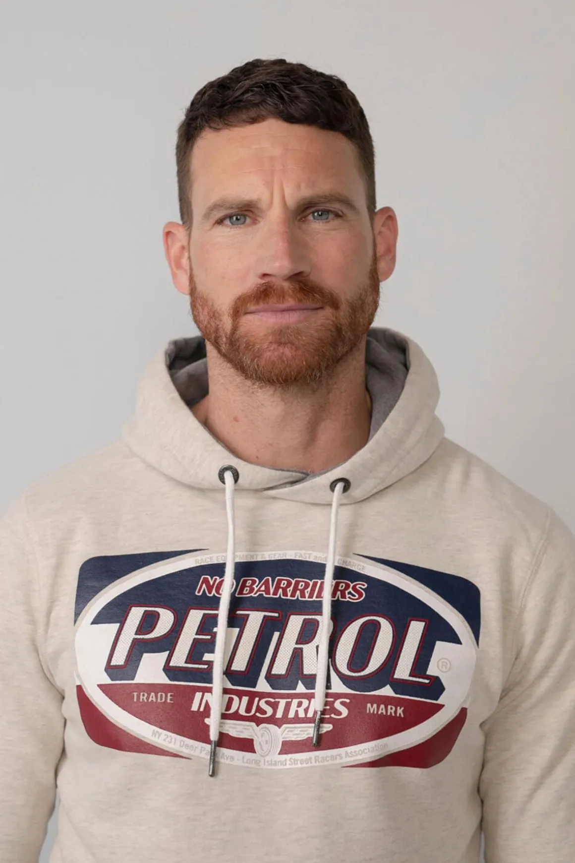 Pull/Sweatshirt Homme Petrol Industries Swh300 0009 Antique White Melee