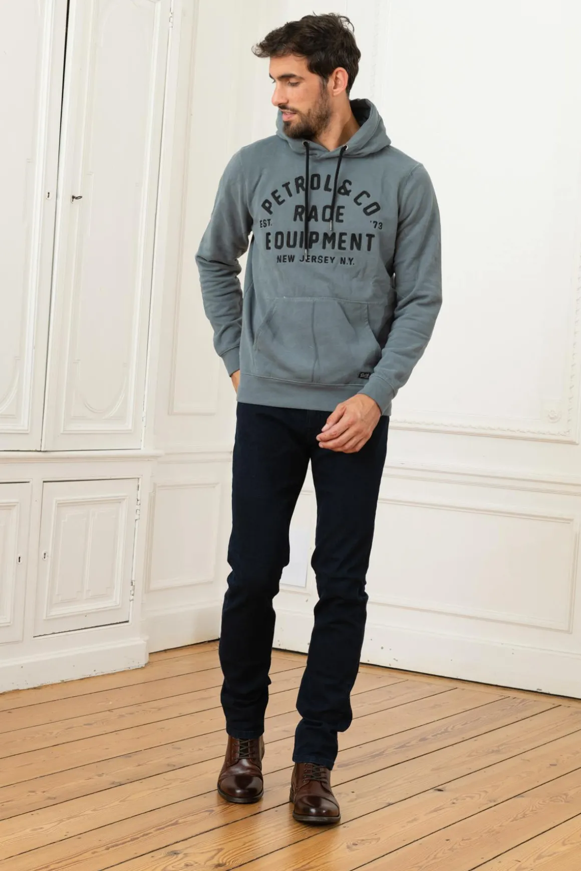 Pull/Sweatshirt Homme Petrol Industries Swh311 5150 Dark Slate